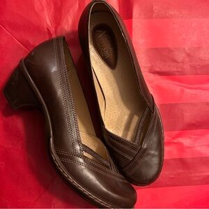 Brown Leather Women's Shoes